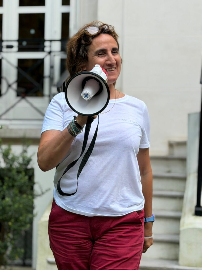 Mylène Romano, à la table ronde MediaClub'Elles, être jeune productrice.